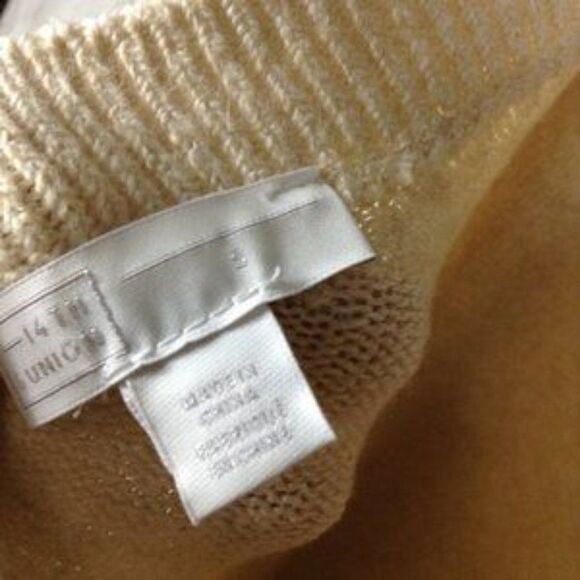 14th & Union Ivory Birch Wear Two Way Cozy Sweater - Picture 6 of 6